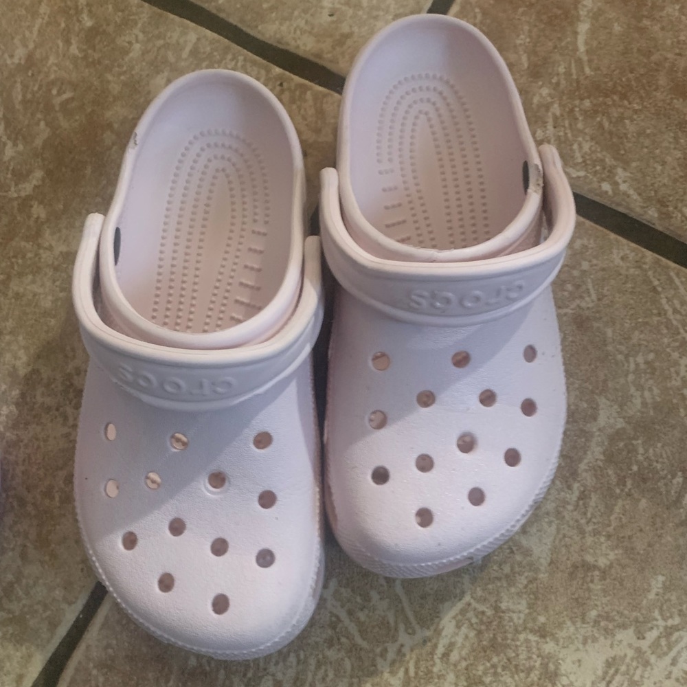 Light Pink CROCS